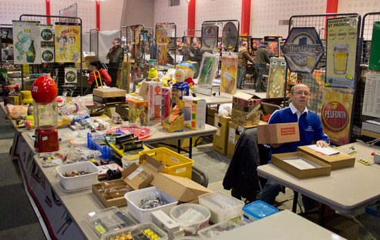 Vendor stands