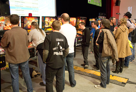 The tournament area