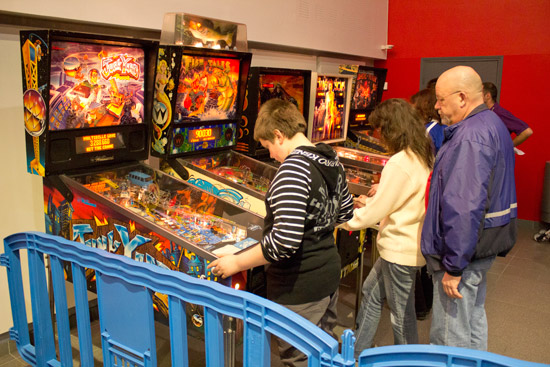 The tournament area
