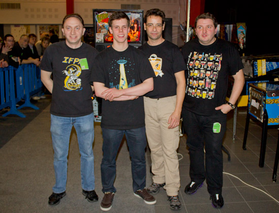 The finalists (L-R):