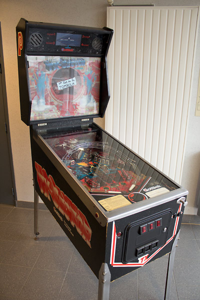 Top prize in the raffle- a TX-Sector machine