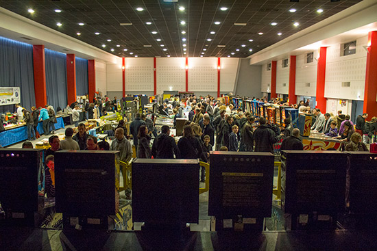 The main Flip Expo hall