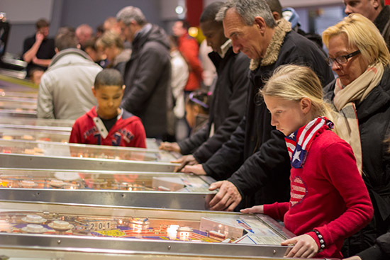 Players of all ages were in attendance