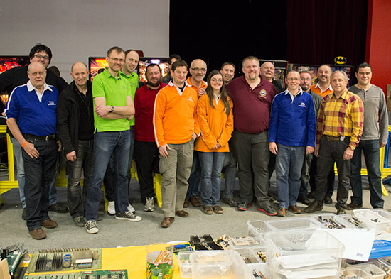 Andrew with the Flip-Expo team