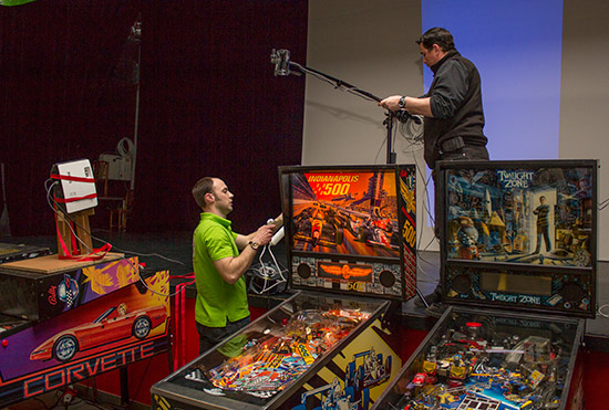 Setting up the playfield camera