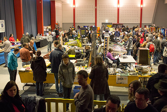 The vendor area