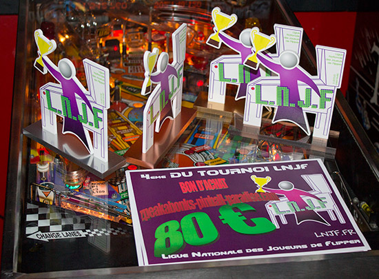 Trophies and vouchers for the winners