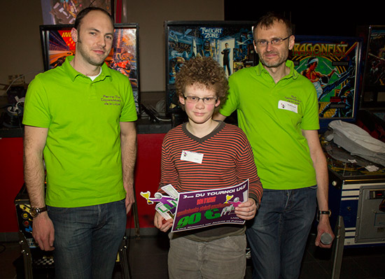 Third place, Florian Boete