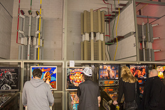 Electrical distribution equipment forms the backdrop to the GPO