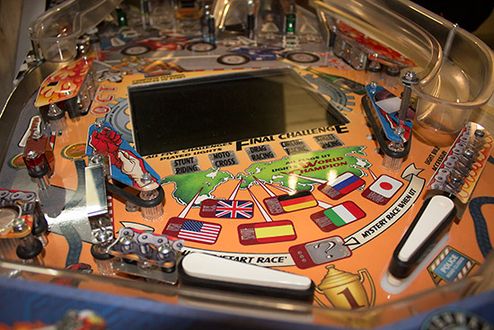 Details from the Full Throttle playfield