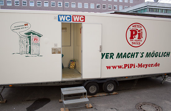 The toilet facilities