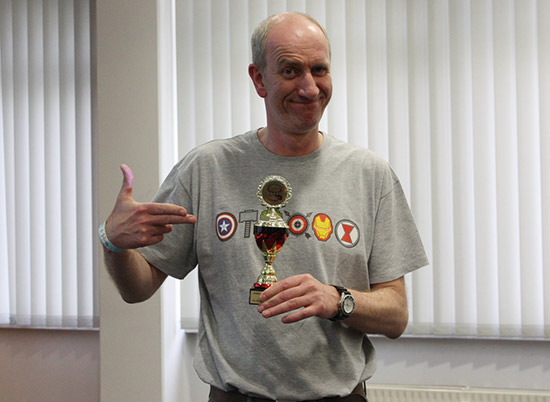 Fourth place in the main tournament - Alfons Wind