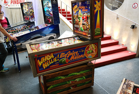 My first play on Whoa Nellie! Big Juicy Melons. I couldn’t wait to get my hands on them (the flippers that is!)