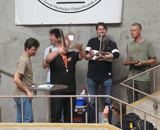 Second place, Andreas Harre