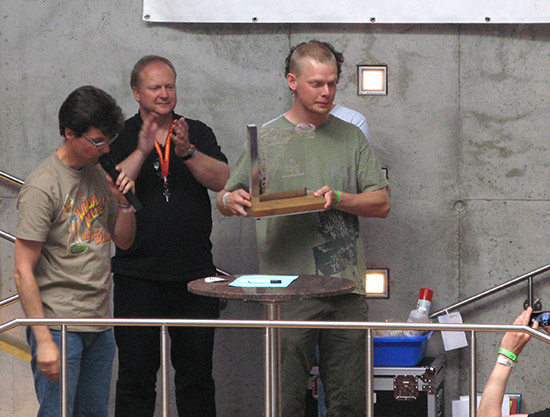 Fourth place, Morgen Petersen