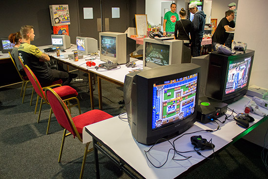 The retro computing section