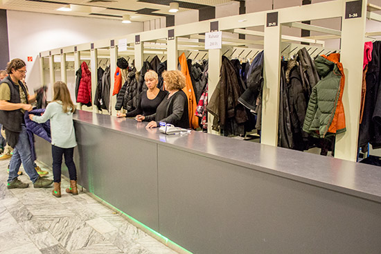 Coat storage cost 200HUF ($0.70/?0.64/�0.55) a day