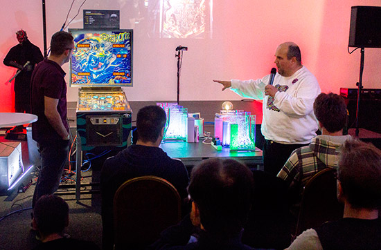 The Fathom machine used in the classics tournament final
