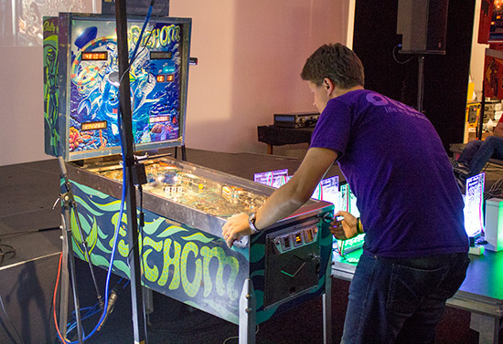 Lieven gets to play a little, at last