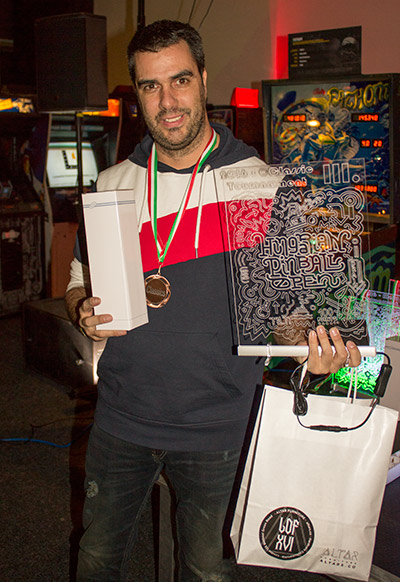 Third place, Santiago Elices