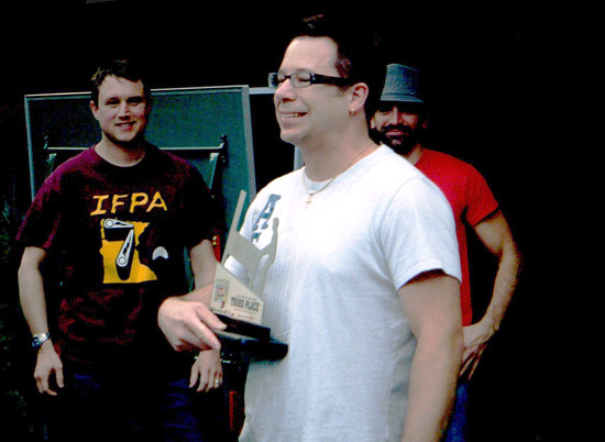 Andy Rosa was third