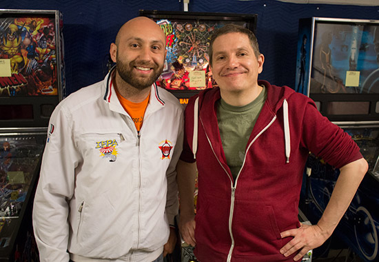 Daniele and Mats - the two IFPA World Championship 2015 finalists