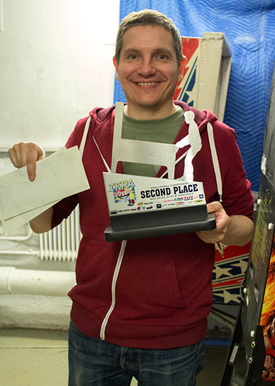 Second place, Mats Runsten
