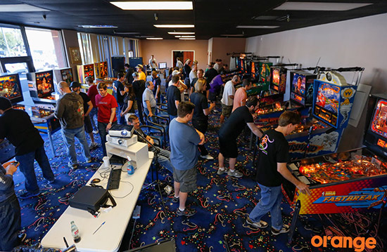 Overview of the tournament area