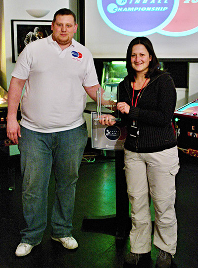 Winner of the Best Famale Player, Kate Morris