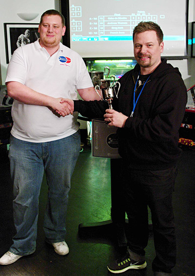 Third place in the LPC 2013, Andreas Thorsen