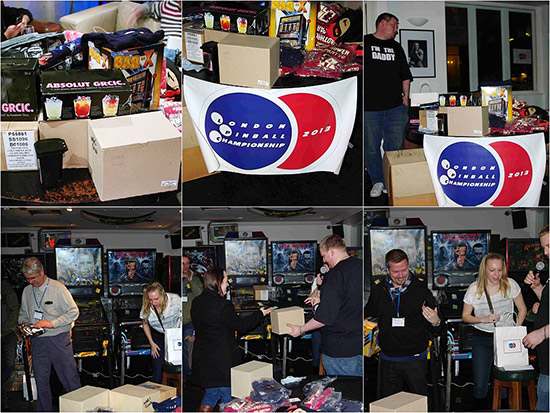Many prizes were given away in the raffle