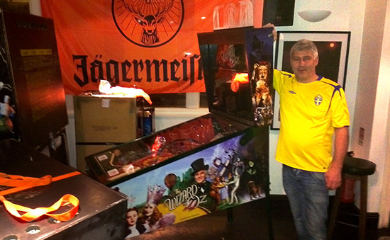 TheWizard of Oz is set up, with The Pipeline owner Thomas