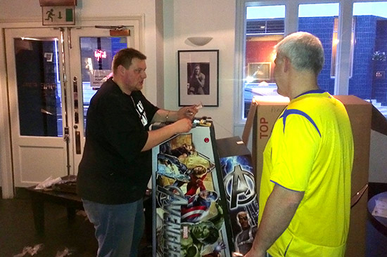 LPC organiser Matt sets up The Avengers