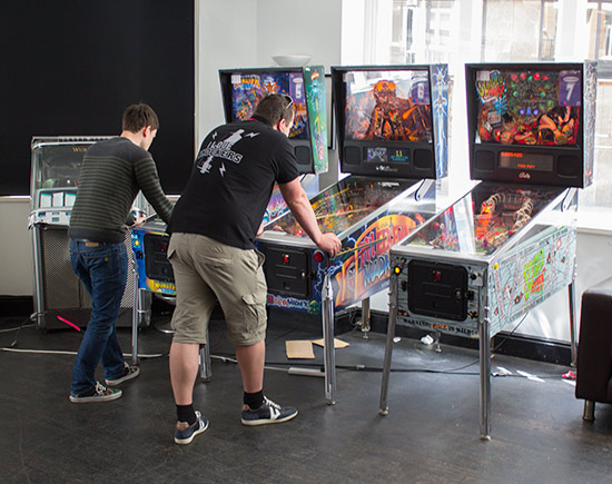 Machines in the 'Golden' section