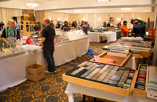 The main vendor hall