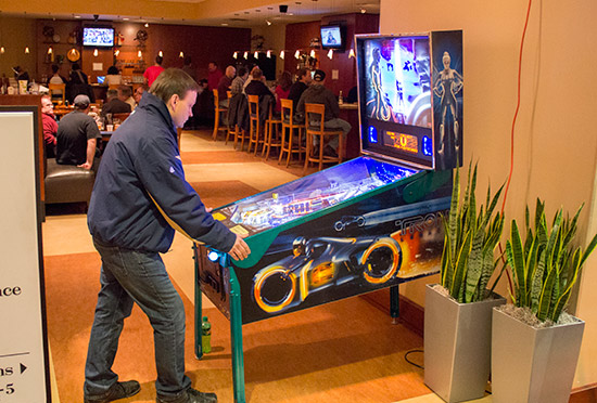 Tron in the bar