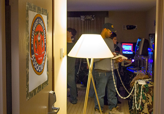 The Midwest Lightgun Association had opened their door