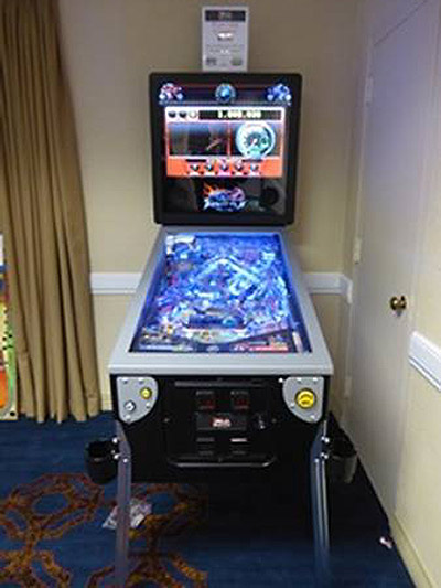 Full Throttle in the Pinball Classics room