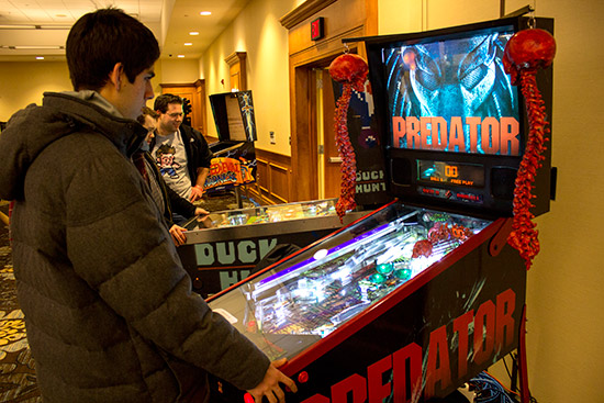 Skit-B brought Preator and Duck Hunt to the show
