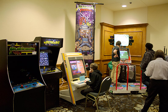 Arcade video games were here too