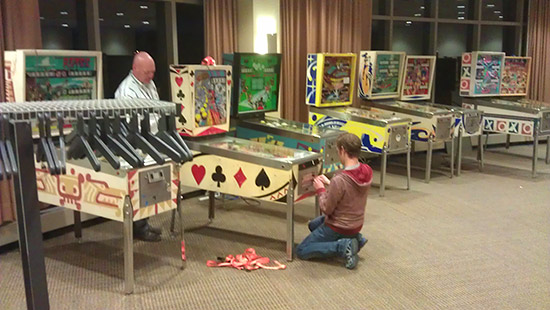 Setting up games in the lobby