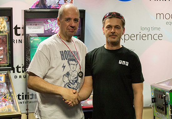 Second place, Martin Ayub
