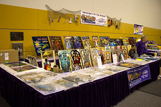 Starship Fantasy has a wide range of reproduction glasses, playfields and plastics