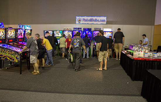The PinballBulbs.com stand