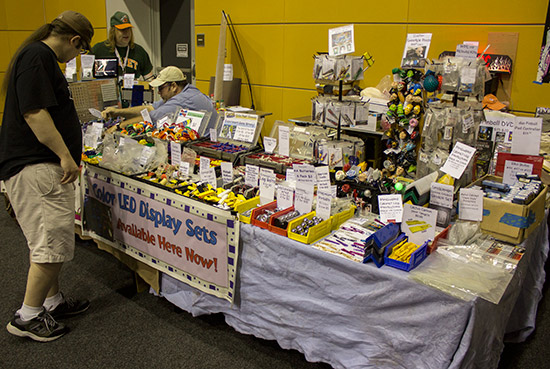 Rob Anthony's stand
