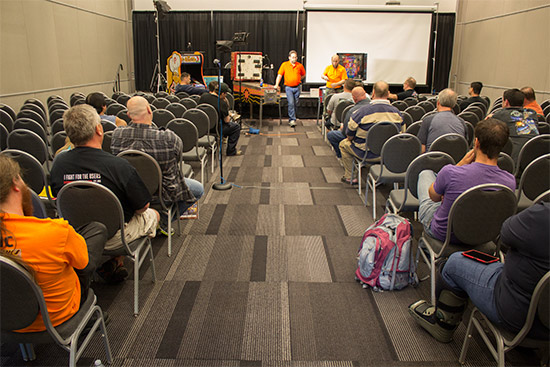 The seminars room