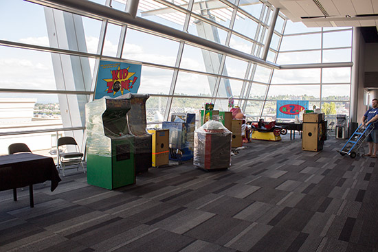 Setting up the Kids Zone