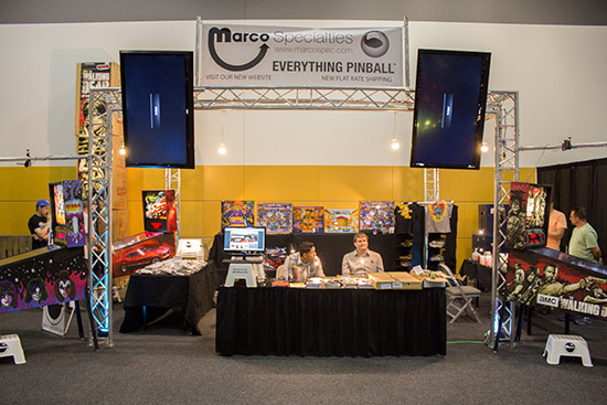 The Marco Specialties stand