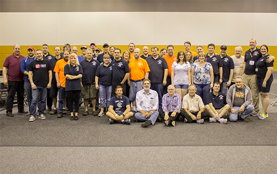 The NWPAS 2015 organisers and guests
