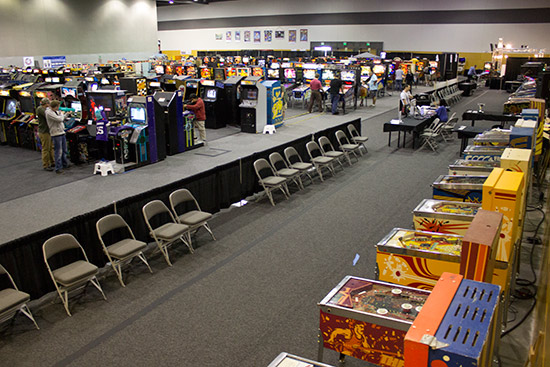 The tournament area